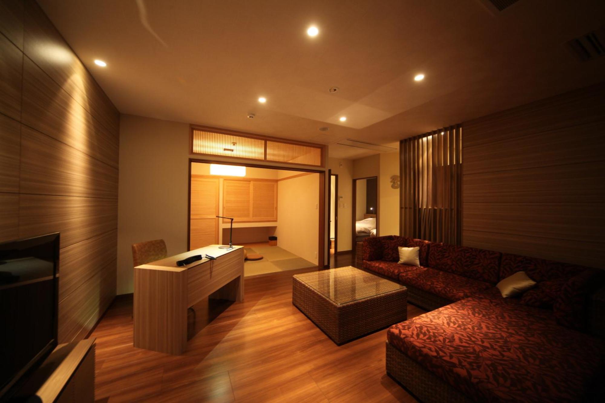 Amane Resort Seikai Beppu Værelse billede A room at a ryokan