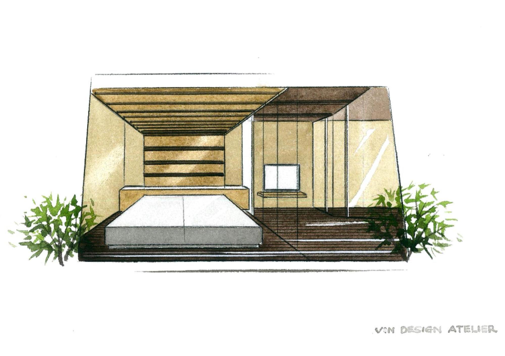 Amane Resort Seikai Beppu Værelse billede A conceptual sketch of the proposed station.